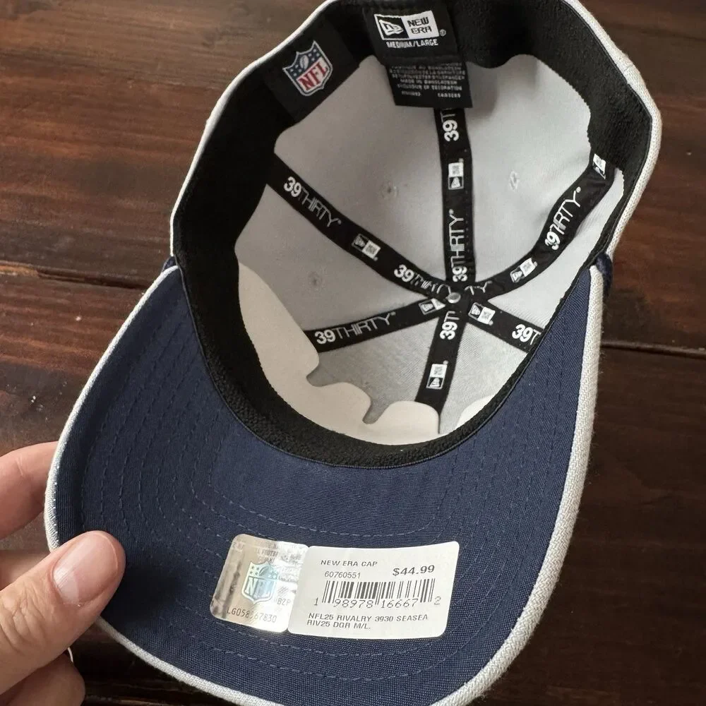 Seattle Seahawks New Era Rivalries Collection Sideline 39THIRTY Hat